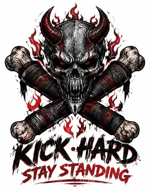 FIGHT2-043 fight T-shirt design