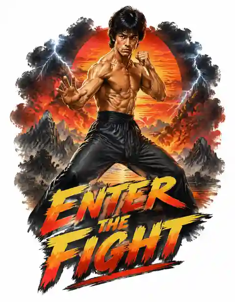 FIGHT2-046 fight T-shirt design
