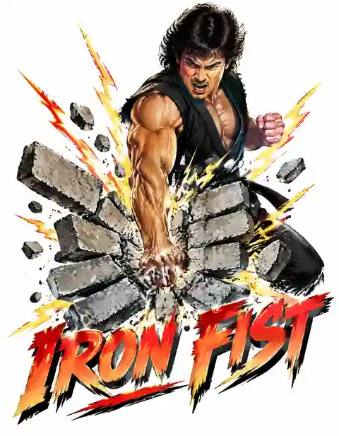 FIGHT2-067 fight T-shirt design