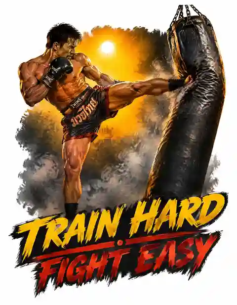 FIGHT2-080 fight T-shirt design