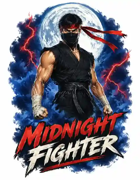 FIGHT2-089 fight T-shirt design